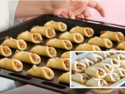 Peču už třetí dávku a stále jich nemají dost: Mega chutné jablečné koláčky – mizí rovnou z plechu, ještě horké!