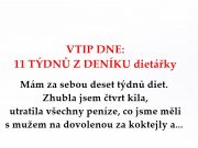 VTIP DNE: 11 TÝDNŮ Z DENÍKU dietářky