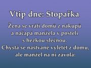 Vtip dne: Stopařka